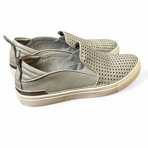WISHBONE Loafers Slip On Perforated Sneakers Gray Women’s size 8.5